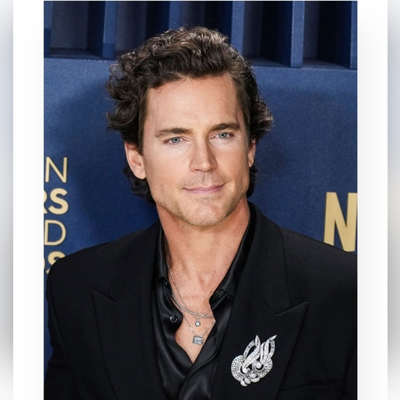 Smoke Gray Grey Unsigned Arch Festoon Spray Vintage Unisex Lapel Blazer Brooch - Picture 5 of 7